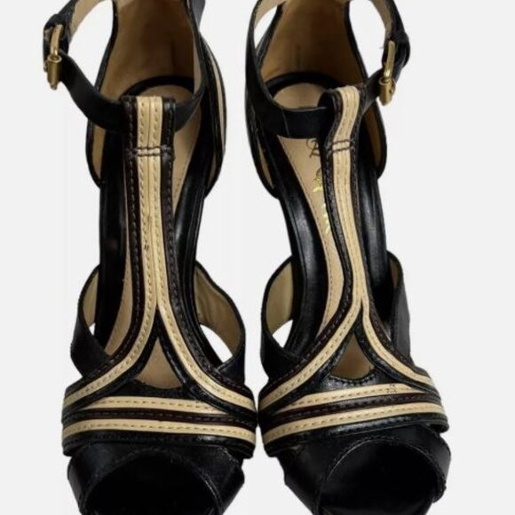 L.A.M.B. by Gwen Stefani Tailynn T-Strap Heels 37.5 - Picture 2 of 6